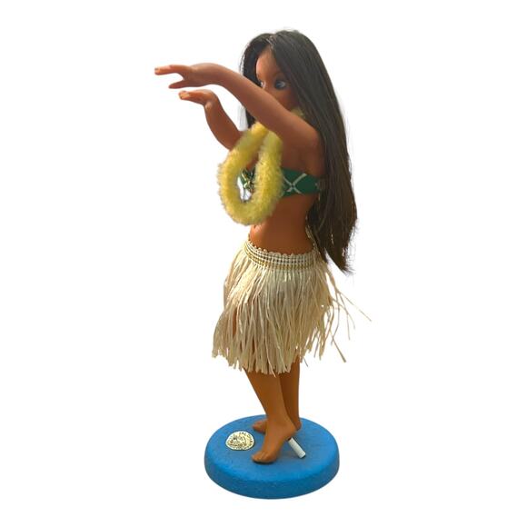 Vintage Aloha Hawaii Hula Girl 11 inch tall Statue Figurine - Picture 3 of 8